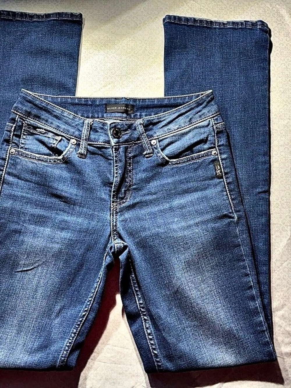 Silver Jeans Co Suki Slim Bootcut Denim Jeans